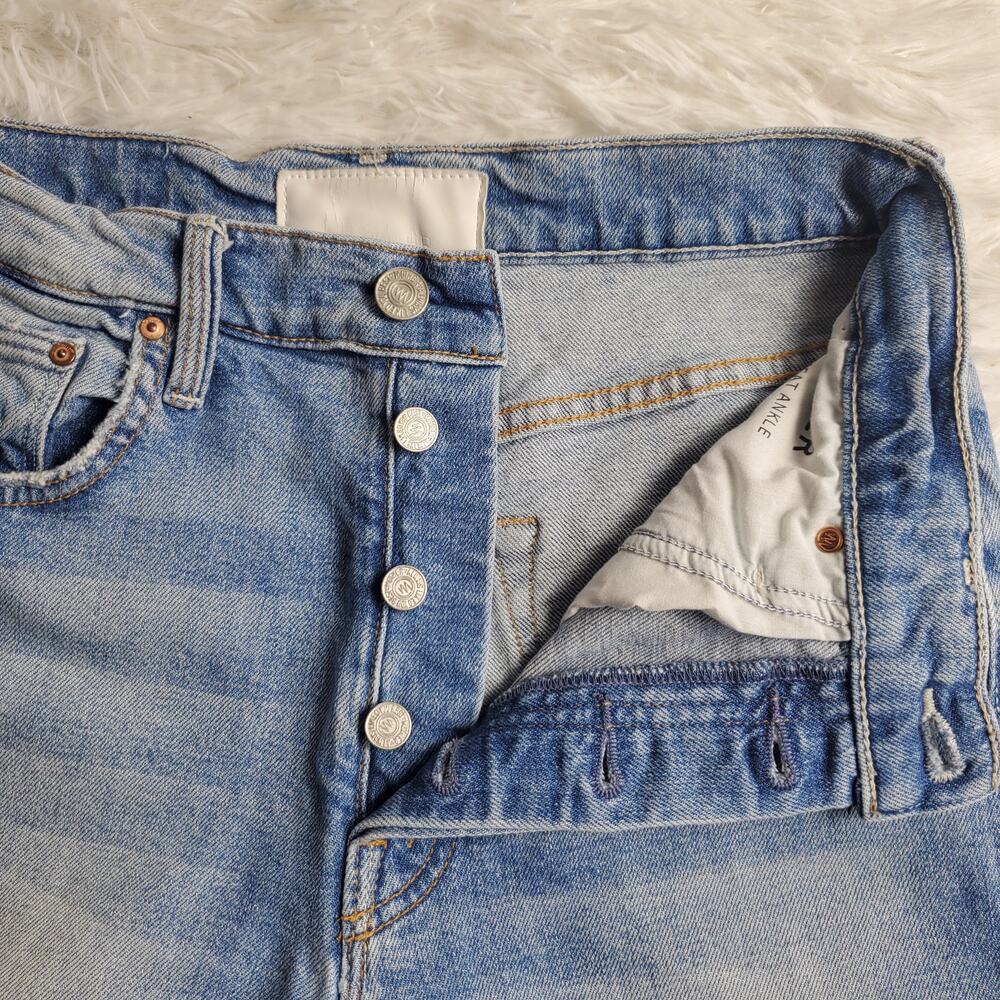 Mother Tomcat Straight Ankle Jeans 26 / 2 - Picture 3 of 9